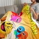thumbnail image 3 of Pac-Man anti-pilling, suave, ligera, esponjosa y acogedora de lujo para hogar y cocina – Perfecta para niños y adultos,120X180cm, 3 of 6