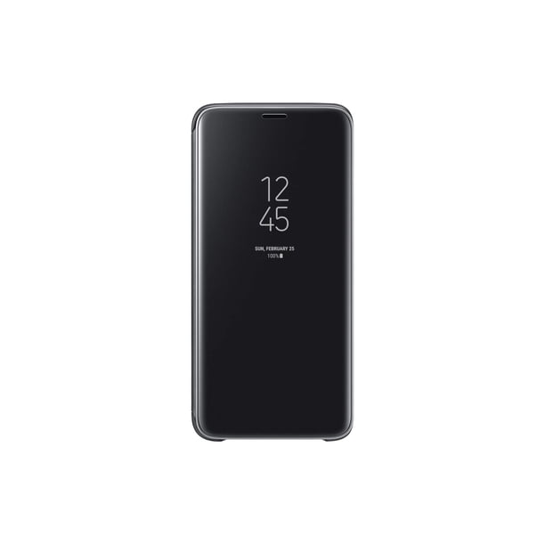 Funda Samsung Galaxy S9 S-View Flip con Soporte Samsung Clear View Cover