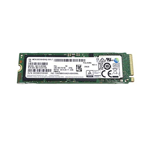 Samsung SSD 256GB PM981a M.2 2280 PCIe Gen3 x4 NVMe MZVLB256HBHQ SED Opal Solid State Drive