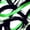 Black Green, variant on Homewish Spiral Circle 7 Pieces Full Size Bedding Sets,Contemporary Art Full Size Bed in a Bag,Red White,Black Reversible