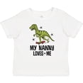 thumbnail image 3 of Inktastic My Nanny Loves Me Grandson Dinosaur Boys Baby T-Shirt, 3 of 5