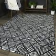 thumbnail image 5 of Balta Frederic Contemporary Geometric Area Rug Charcoal 7'10" x 10' 8' x 10' White, Off-White, Grey, 5 of 5