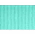 thumbnail image 1 of Ahgly Company Indoor Rectangle Solid Turquoise Blue Modern Area Rugs, 8' x 10', 1 of 4