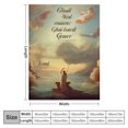 thumbnail image 4 of JEUXUS  Soft Throw Blanket Christian Gift, Healing Blanket with Inspirational Thoughts and Prayers '' Bible Verse Blanket, Inspirational Blanket Catholic Religious Blanket Gift for Women Men, 4 of 6