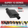 thumbnail image 3 of Silenciador Flowmaster Super 10 Serie Cámara 409SS 6,35 cm, 3 of 9