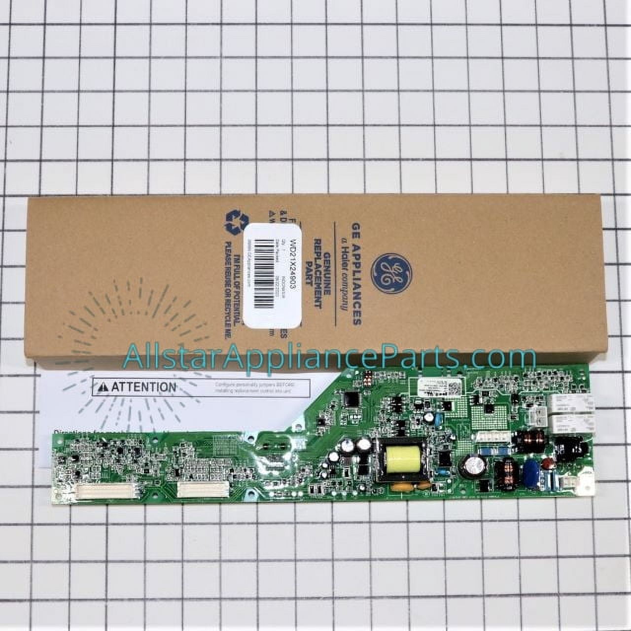 Exact Replacement Control Board WR55X10996 For GE Refrigerator (AP4485248, PS2371164)-1259477