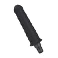 thumbnail image 1 of Cabezal de masaje muscular de silicona resistente al agua, accesorio de repuesto para masajeador de tejido profundo, color negro, 12 mm/0,5 pulgadas, 1 of 15