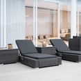 thumbnail image 3 of RADIATA® 13 Piece Outdoor Patio Furniture Set with Firepit Conversation Sets Sectional Furniture Outdoor Seating for 10 Person Wicker Chaise Lounge Sofa Sectional Sets with Side Tables and Fireplace, 3 of 9