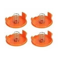 thumbnail image 1 of Bouchon de Bobine pour Weed Eater, Pièces de Coupe-Herbe, Installation Facile, Ressort en Acier Inoxydable, Compatible avec Plusieurs Modèles Noirs et Decker, 4 Paquets, 1 of 8