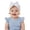 White, variant on Knitted Baby Hat with Soft Bow, Warm Winter Beanie for Infant Toddlers Up to 24 Months, Cuffed Knit Cap
