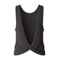 thumbnail image 6 of Guluxicc Open Back Workout Tops for Women Sleeveless Casual Loose Fit Backless Summer Athletic Tank Tops Gym Fitness Clothes, 6 of 9