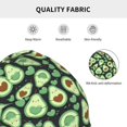 thumbnail image 4 of KLL Avocado Heart Winter Fall Beanie Knit Hats for Men & Women - Warm & Soft Stylish Toboggan Caps for Cold Weather, 4 of 6
