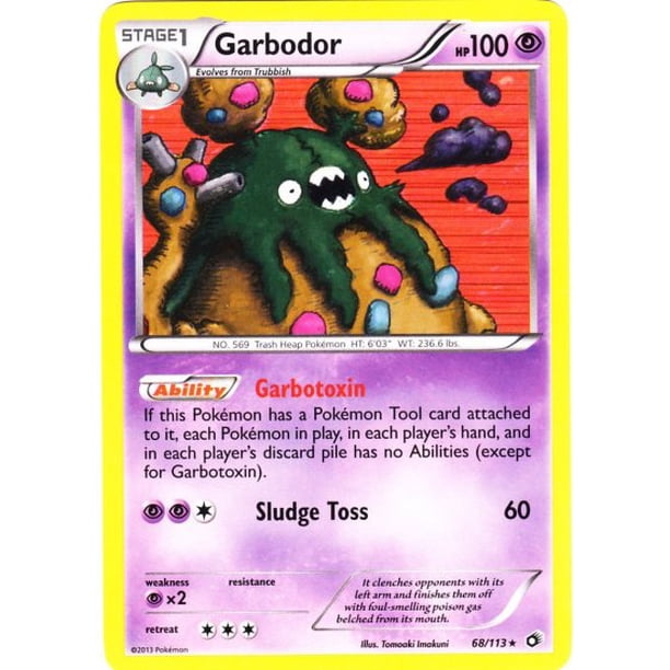 Garbodor Pokemon Coloring Page Iwanna Fly