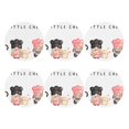 thumbnail image 2 of Pofeuu Baker Gnome Print Leather Coasters Set of 6, Round Cups Mugs Mat Pad for Home Kitchen Heat Resistant Drink Coasters,Round Shape, 2 of 7
