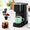 Black, variant on Single Serve Coffee Maker for K Cups and Grounds, Beige, 40oz Removable Reservoir