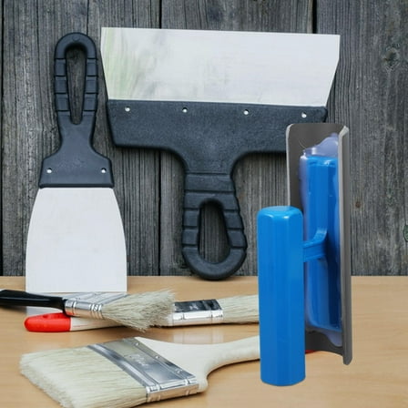 Worgeous Plastic Curved Edge Cement Tool Concrete Surface Finisher Cement Brush Concrete Smoothing Trowel for Masonry Concrete Finishing