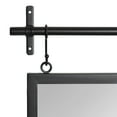 thumbnail image 3 of Kate and Laurel Gammons Wall Mirror with Shelf, Black 18x39, 3 of 7