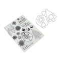 thumbnail image 4 of Transparent , Scrapbooking Stamps Unique Pattern Wide Application Healthy Safe  For Decoration ANGGREK Christmas Clear Stamps, 4 of 8