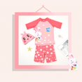 thumbnail image 3 of PENGXIANG T-shirts à Manches Courtes pour Tout-Petits + Short Imprimé Animal + Chapeau, 3 of 6