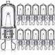thumbnail image 1 of G9 Halogen Light Bulbs 28W, G9 Dimmable Capsule Bulbs, Warm White 2800K, Non-Flicker,10 Pack, 1 of 5