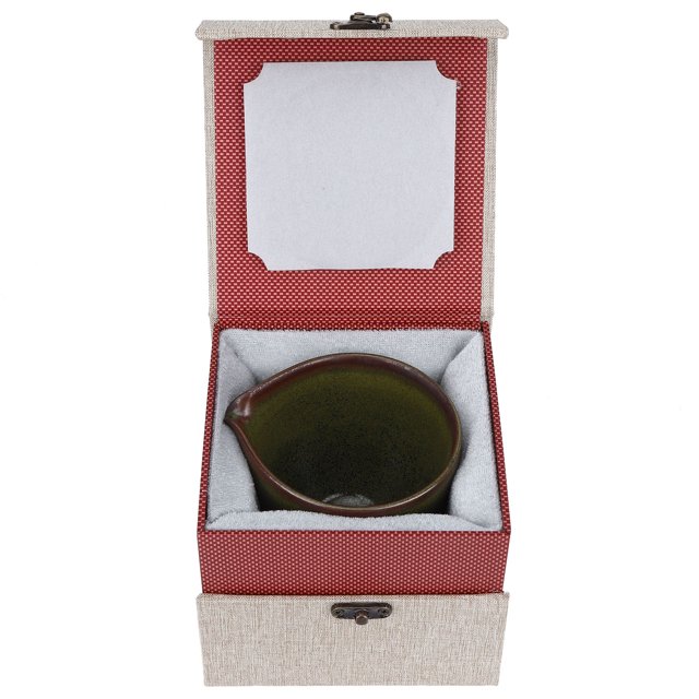 Taza de té de cerámica con divisiones uniformes Artículos para beber Colección de artículos para el té Regalo Accesorios para la ceremonia del té Tipo 1