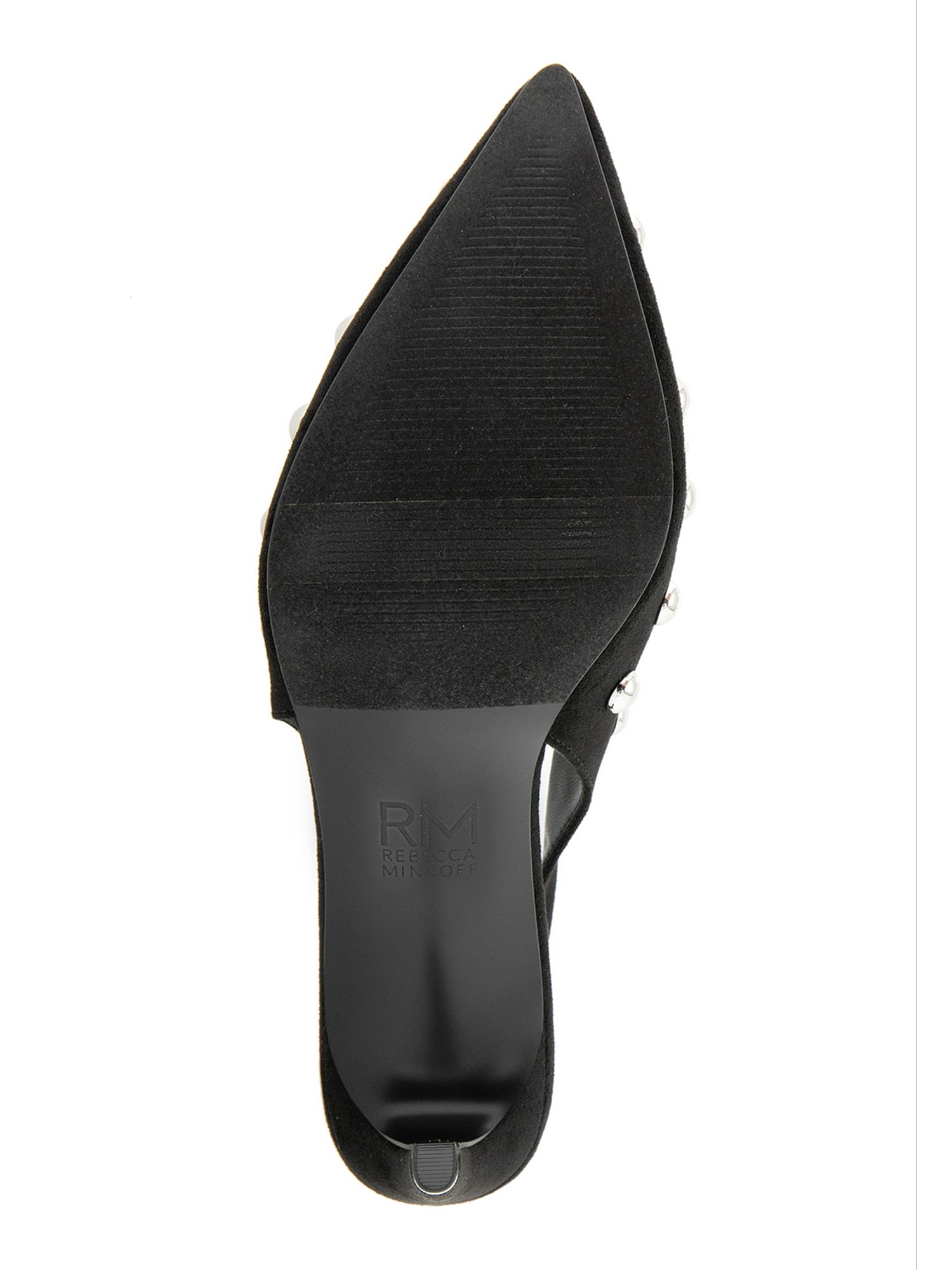 RM by Rebecca Minkoff Women's Leena Studded Pointed Toe Slingback Heel