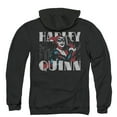 thumbnail image 3 of Batman Harley Bold (Back Print) Adult Zipper Hoodie Sweatshirt Black, 3 of 3