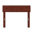 thumbnail image 3 of AFI Boston Solid Wood Modern Twin Size Headboard in Walnut Brown, 3 of 5