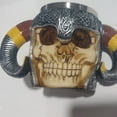 thumbnail image 3 of Cateissary Taza de café de esqueleto de resina, tazas de cerveza vikingas Retro, tazas góticas, asas de café de Halloween, jarra para beber, Teteras, 3 of 6