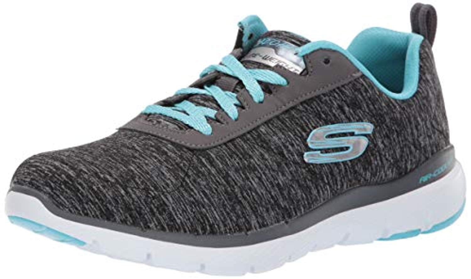 روبي skechers flex appeal 3.0 black 