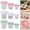 Pink, variant on CoreLiving Food Storage Containers, Plastic Meal Prep Containers with Airtight Twist Top Lids, Reusable Leakproof Freezer Safe Deli Cups for Soup and Overnight Oats