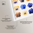 thumbnail image 3 of Pansy Patch Grid III Shadowbox Print Flower Art Decor by Art Remedy, White Frame, 36 x 45, 3 of 6