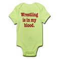 thumbnail image 1 of CafePress - Wrestling Infant Bodysuit - Baby Light Bodysuit, 1 of 1