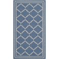 thumbnail image 1 of Safavieh Courtyard Blue Indoor Outdoor Rug - 4' x 5'7", 1 of 5