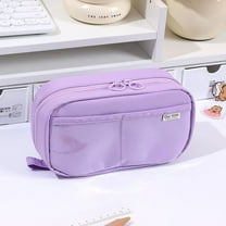 Clearance Under $1 Pencil Case Pouch, Transparent Pencil Case Large Capacity Dirt Stationery Box Back to College