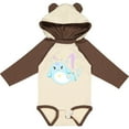 thumbnail image 3 of Inktastic Happy 1st Birthday with Cute Narwhal Stars and Bubbles Boys or Girls Long Sleeve Baby Bodysuit, 3 of 5