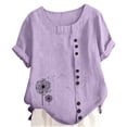 thumbnail image 3 of T-Shirts pour Garçons Filles Col Rond T-Shirts Graphiques Filles T-Shirts d'Été Garçon Pyjamas 5-6 Ans, 3 of 3