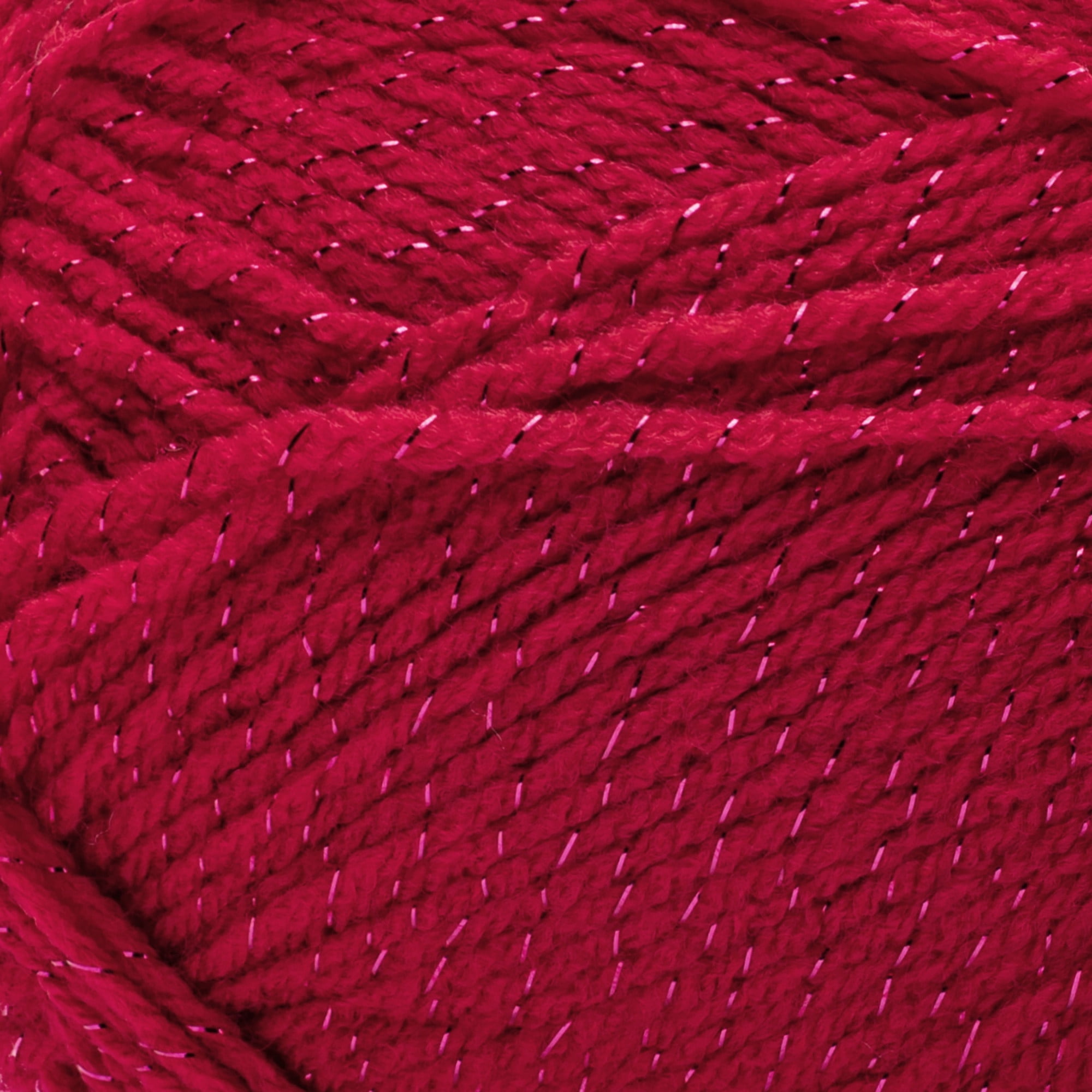 Red Heart Comfort Yarn (340 g/12 oz), Red Shimmer, Versatile large yarn