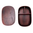 thumbnail image 2 of LAFGUR Meal Containers, Lunch Box Lunch Container Meal Box Wooden With Partition Board For Home For Office For Camping For Picnic, 2 of 8