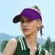 thumbnail image 5 of Fotbe Purple Visera Deportiva con Diseño, Gorra Abierta Ajustable de Algodón para Mujer y Hombre, 5 of 7