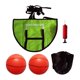 thumbnail image 2 of Mini aro de baloncesto Cola para trampolín para niños y adultos con 2 bolas, 2 of 8