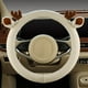 thumbnail image 1 of Funda de Volante de Invierno con Forro Polar de Oso de Peluche En Forma de D | Accesorio Interior de Felpa Suave | Funda Protectora Antideslizante para Volantes de 14-15 Pulgadas | Accesorio de Coche, 1 of 6