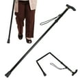 thumbnail image 3 of Walking Cane, Foldable Walking Stick Anti Shock For Balancing Mobility Aid Elderly Special Balancing, 3 of 8