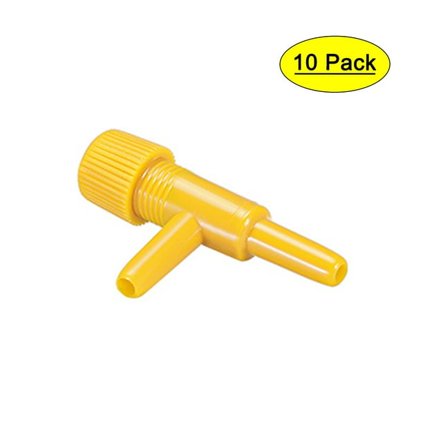 Aquarium Air Valve 2 Way Air Pump Control Valves for Fish Tank Plastic