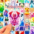 thumbnail image 2 of Paquete de pegatinas de tarot, 50 unidades, vinilo Mystic Aesthetic S, 2 of 2