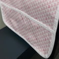 thumbnail image 3 of Valentine's Day Microwave Oven Cover, Romantic Love Design of Continuous Heart Shapes Passionate Vibes, Water Resistant Organizer with Pockets Kitchen, 36" x 12", Rose Pale Pink White, by Ambesonne, 3 of 4