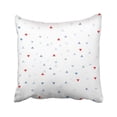 thumbnail image 1 of EREHome White Modern Triangle Pattern Graphic Abstract Geometric Shape Simple Pillow Case Pillow Cover 16x16 inch Throw Pillow Covers, 1 of 1