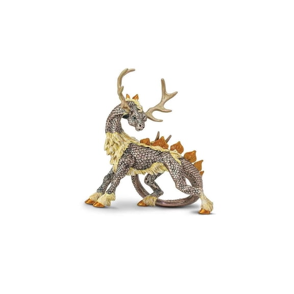 Safari Ltd. Stag Dragon Figurine - Detailed 5.5" Plastic Model Figure - Mythical Creature Toy for Boys, Girls & Kids Ages 4 …