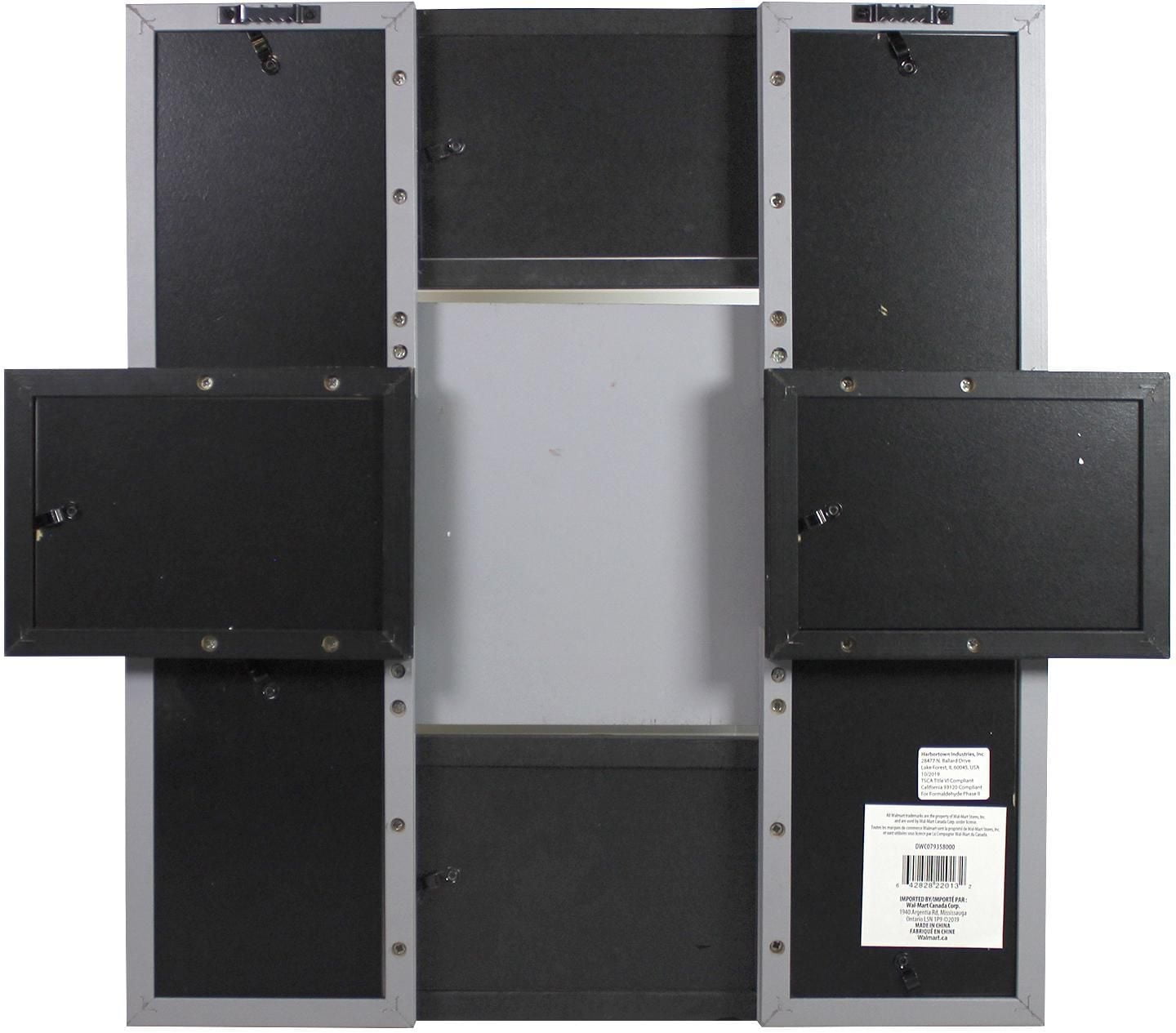 4x6 8 Opening Rustic Farmhouse Collage frame