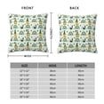 thumbnail image 2 of Fuzoiu St. Patrick's day Print Square Pillow Cover,Hidden Zipper Design,Luxury Square Pillow Case, Throw Pillow,Couch Cushion-16"x16", 2 of 7